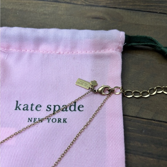 Kate Spade Gold Toned Glasses Pendant Necklace - Picture 3 of 5